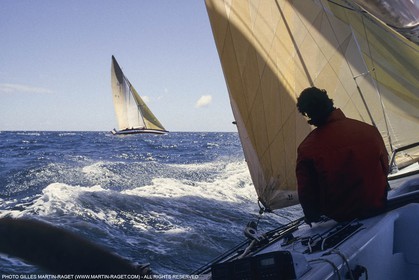 Sailing, Yacht Racing, 26th America's Cup Fremantle 1987, Challenge France