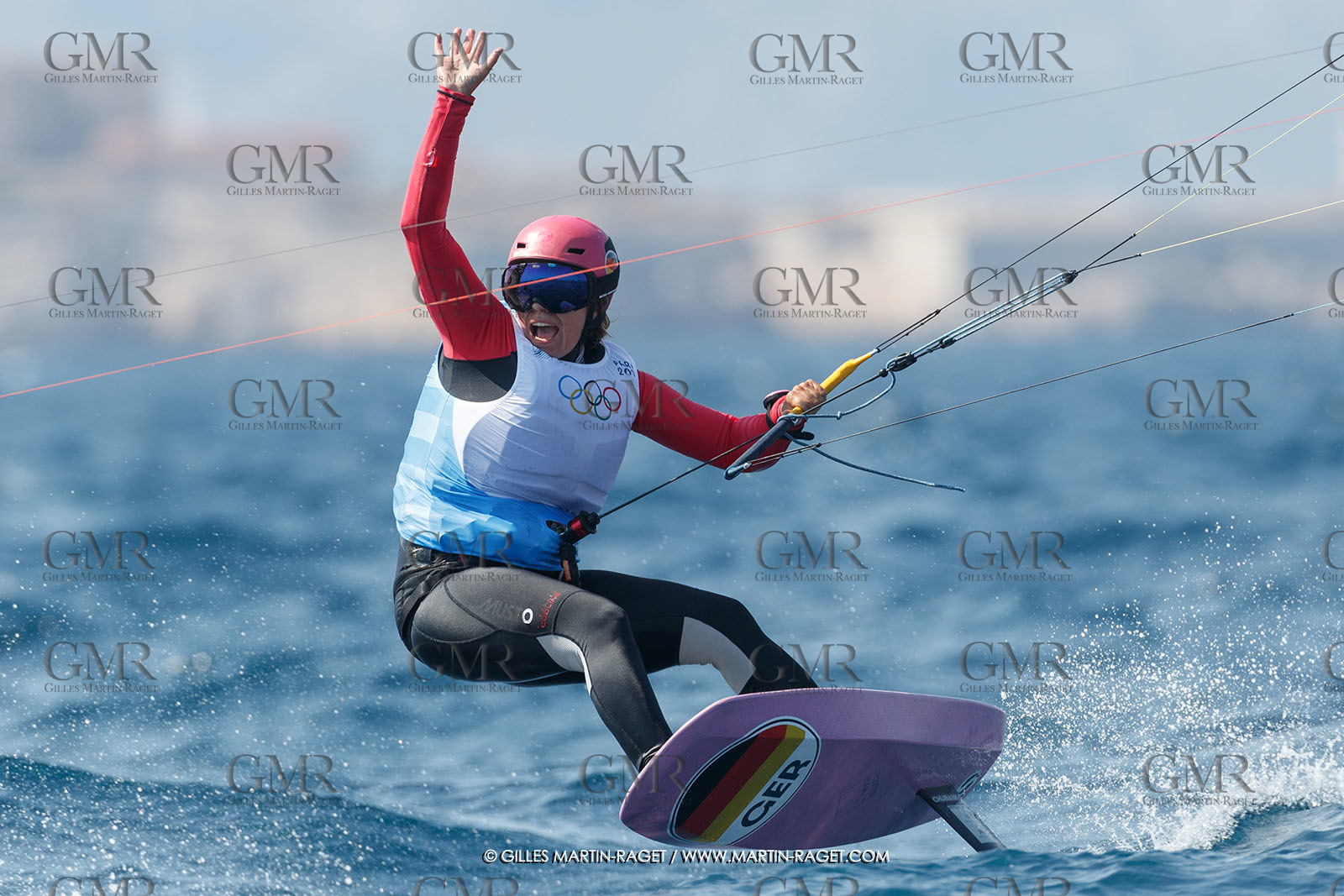 08 08 2024, Marseille (FRA), Paris 2024 Olympic Games, Sailing, Race Day 12