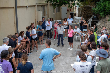 19 06 2021, Marseille, Fra, Régates des Dames organisée par l'Union Nautique Marseillaise - Rencontre avec la participante du Vendée Globe Alexia Barrier