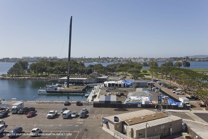 07 10 2008 - San Diego (CA, USA) - America's Cup - BMW ORACLE Racing - 90 ft trimaran sea trials - San Diego session - Day 1
