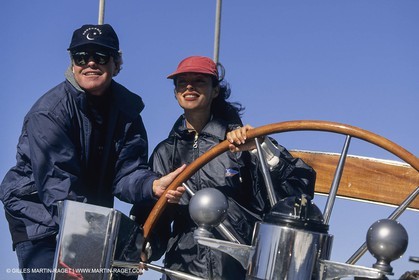 Voile, croisière, personnages, couples