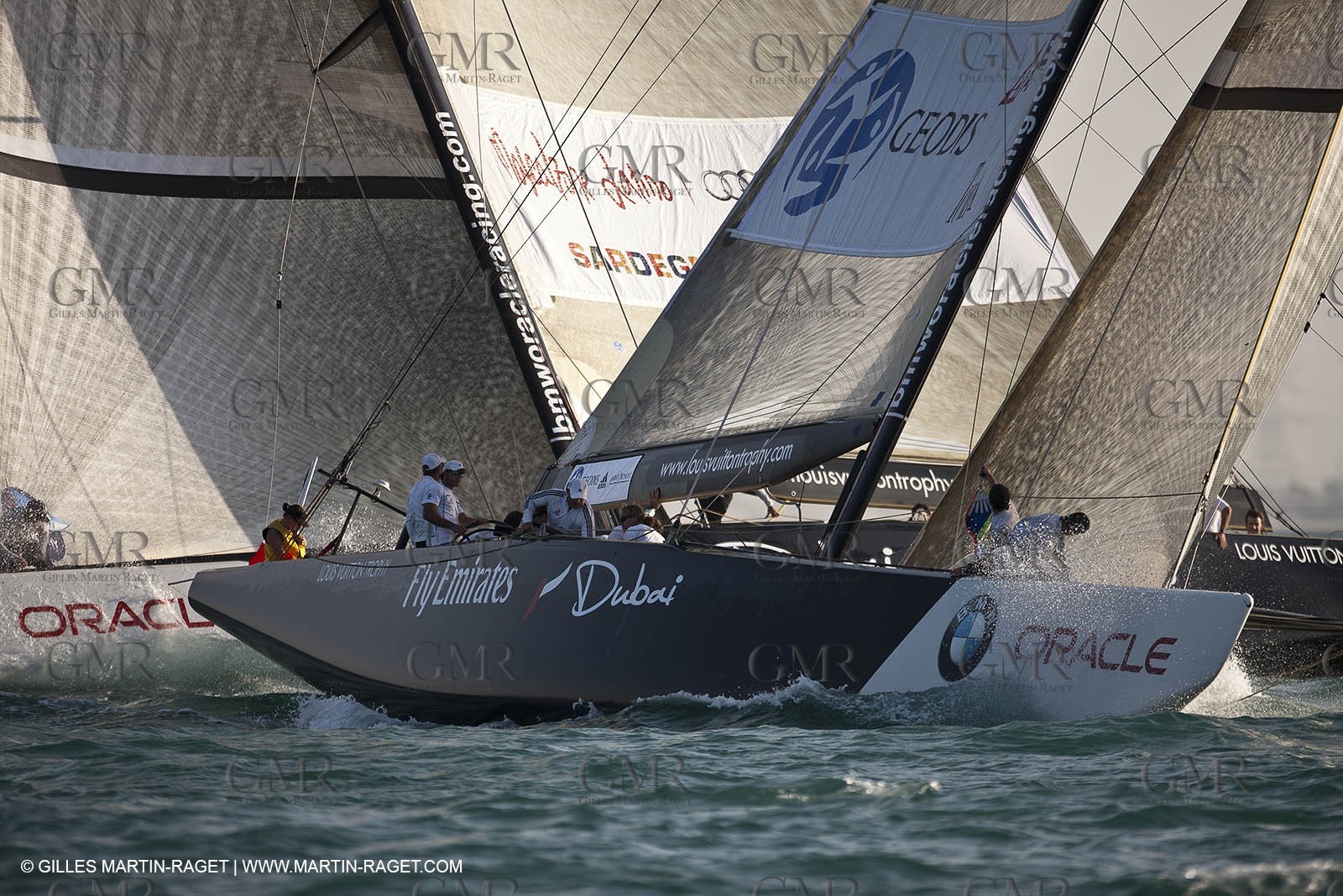 16 11 2010 - Dubai (UAE) - Dubai Louis Vuitton Trophy -  BMW ORACLE Racing Vs Synergy