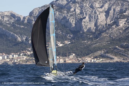 21 03 2013 - Marseille (FRA,13) - Essai du 49er FX