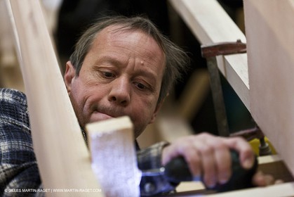 18 01 2012 - Marseille (FRA,13) - Construction d'Alcyon au chantier Carènes