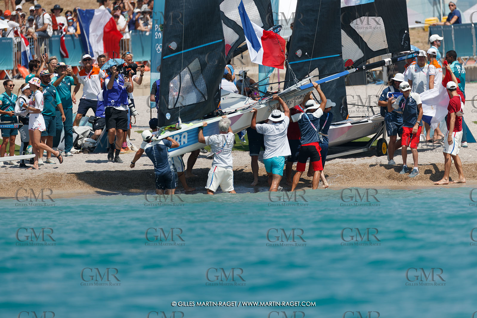 02 08 2024, Marseille (FRA), Paris 2024 Olympic Games, Sailing, Race Day 5,