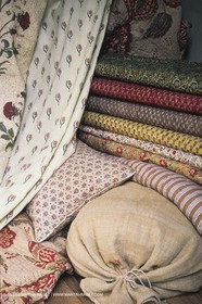 France, Provence, Traditions, Boutis et piqués, traditional cloths from Provence