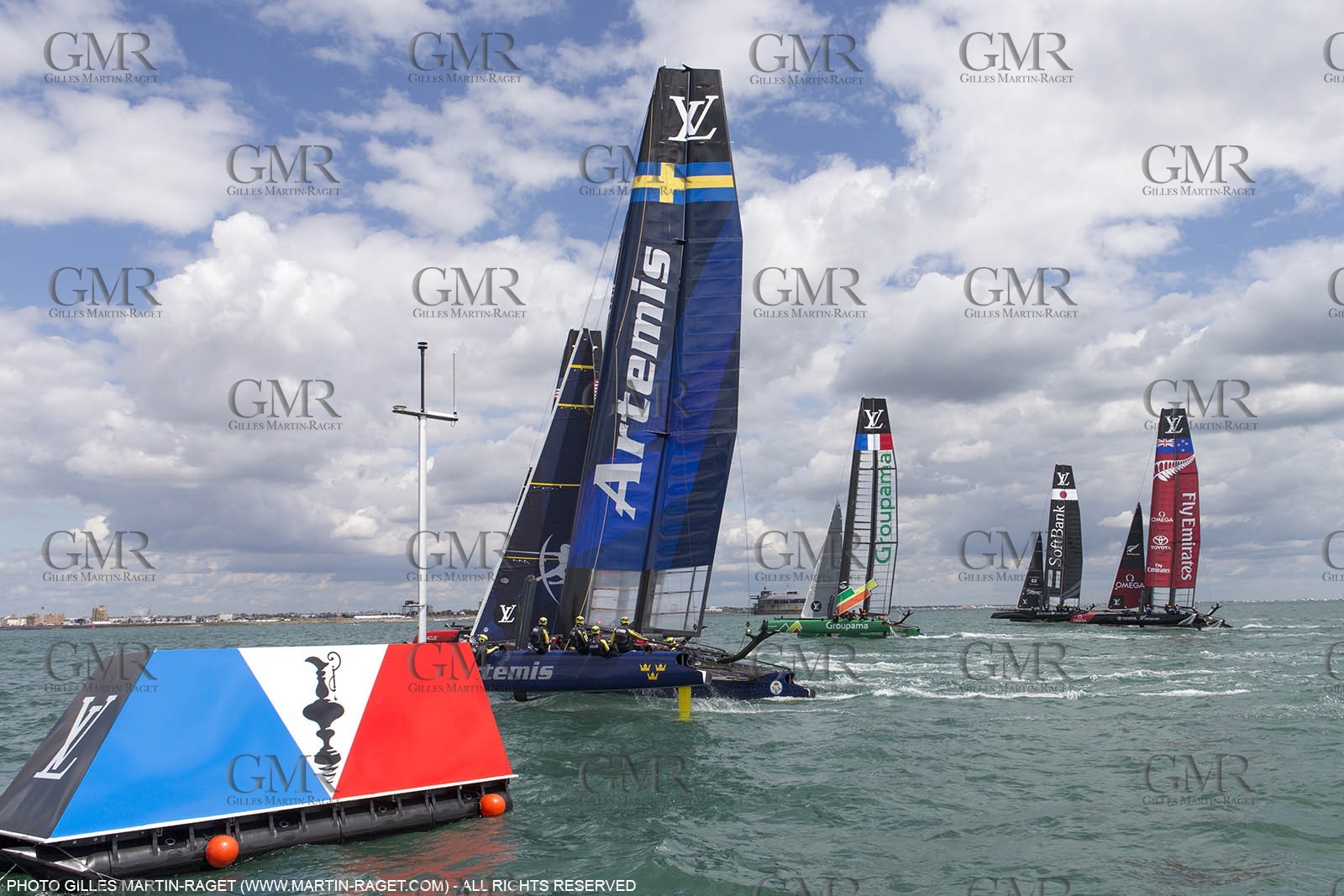 25 07 2015, Portsmouth (GBR), 35th America's Cup, Louis Vuitton America's Cup World Series Portsmouth 2015, Race Day 1