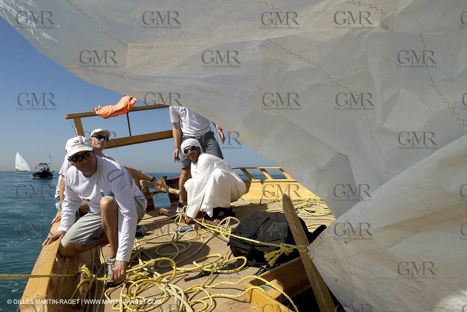 Regate à bord des Dhow