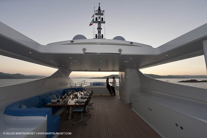 18 08 2011 - La Maddalena (ITA, Sardinia) - Motor yacht Inception