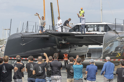 22 07 2020, La Grande Motte (FRA), Gunboat, Gunboat 68 SeaTilt launch