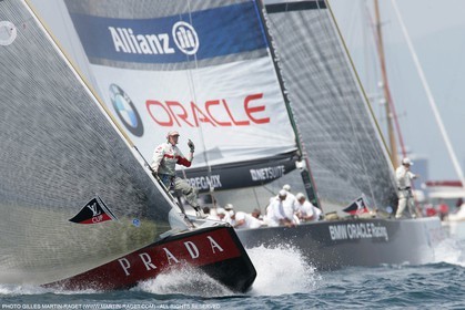 16 05 2007-Valencia (Spain)- 32nd America's Cup - Louis Vuitton Cup - Semi-final - Day 3 - BMW ORACLE racing
