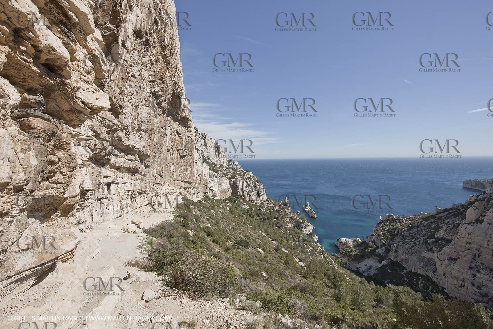 26 03 2009 - Marseille (FRA, 13) - Les Calanques - Sugiton - Les toits cliff