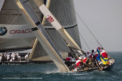 15 11 2010 - Dubai (UAE) - Dubai Louis Vuitton Trophy -  BMW ORACLE Racing Vs Artemis