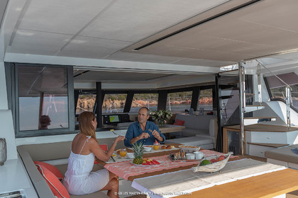 30 08 2018, Porto Vecchio (FRA, South Corsica) Chantier Fountaine-Pajot, Alegria 67