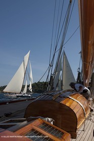 01 10 2011 - Saint Tropez (FRA,13) - Voiles de Saint Tropez 2011 - Classic Yachts - Day 5 - Onboard Mariquita