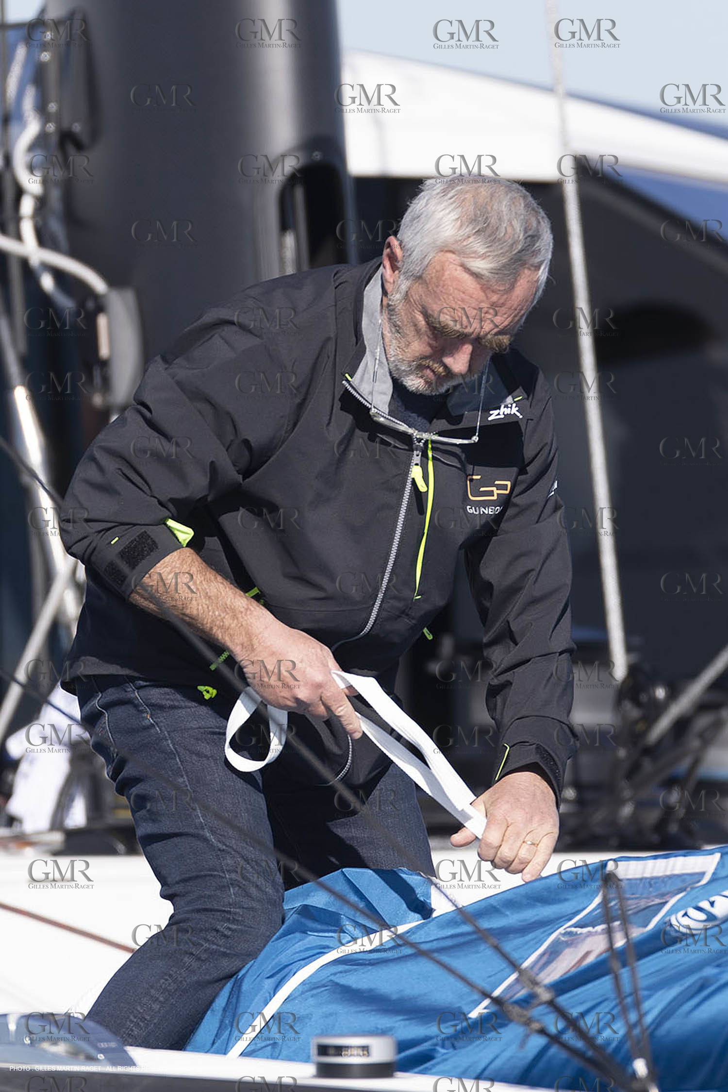 05 02 2019, La Grande Motte (FRA,34), Gunboat 68 sail testing  2