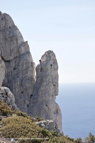 30 04 2009 - Marseille (FRA, 13) - Les Calanques - La Grande Candelle - Arrête de Marseille