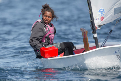 14 04 2016, Marseille (FRA,13), SNIM Dériveurs, Coupe Internationale de Printemps Optimist, Day 4