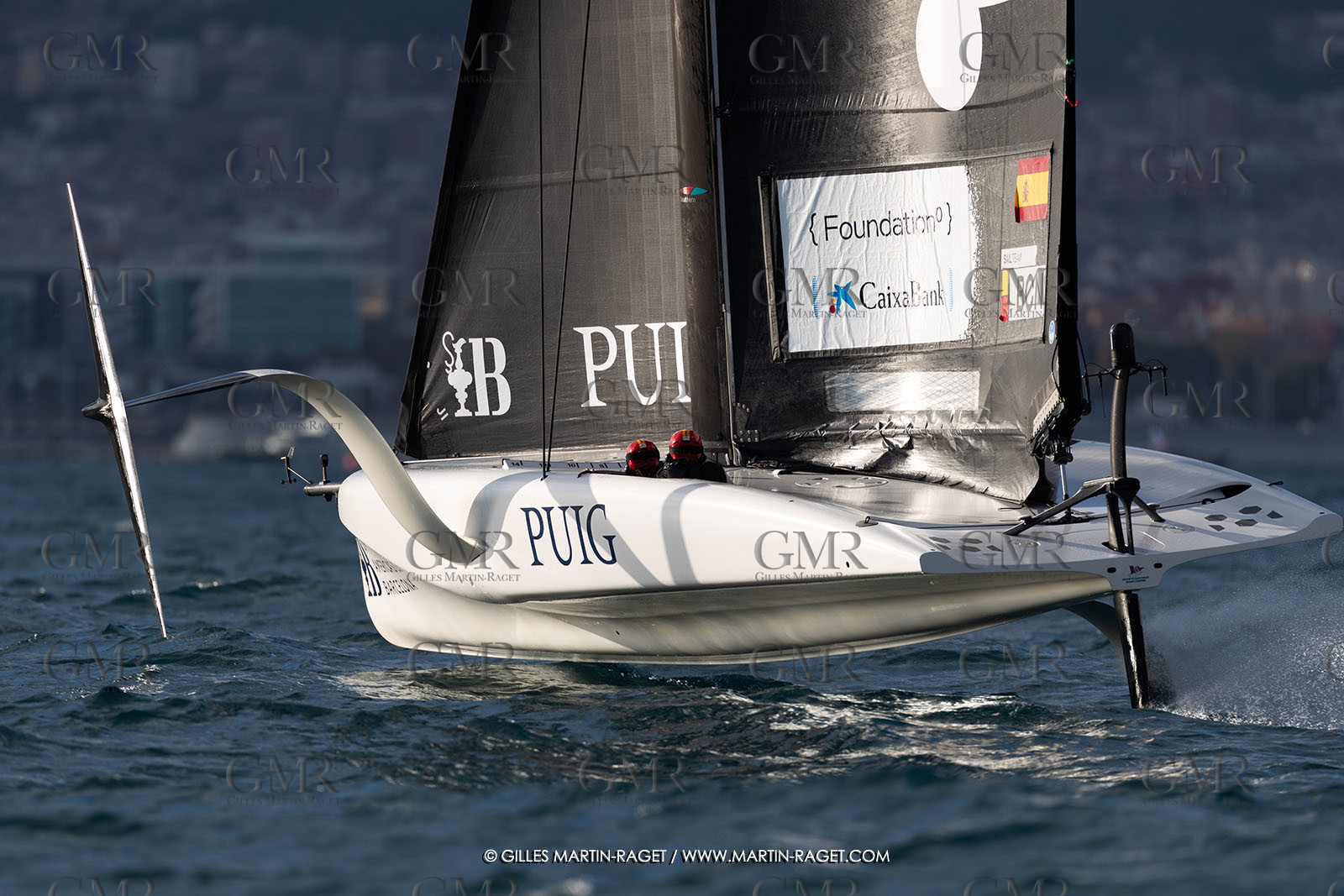 11 10 2024, Barcelona (ESP), Louis Vuitton 37th America's Cup, Puig Women America's Cup, semi finals