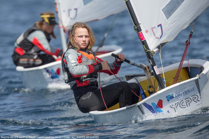14 04 2016, Marseille (FRA,13), SNIM Dériveurs, Coupe Internationale de Printemps Optimist, Day 4