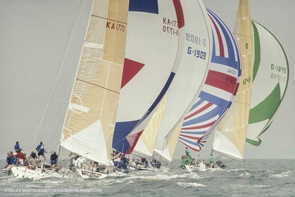 Sailing, Yacht Racing, Admiral's Cup, Cowes (UK, IOW)