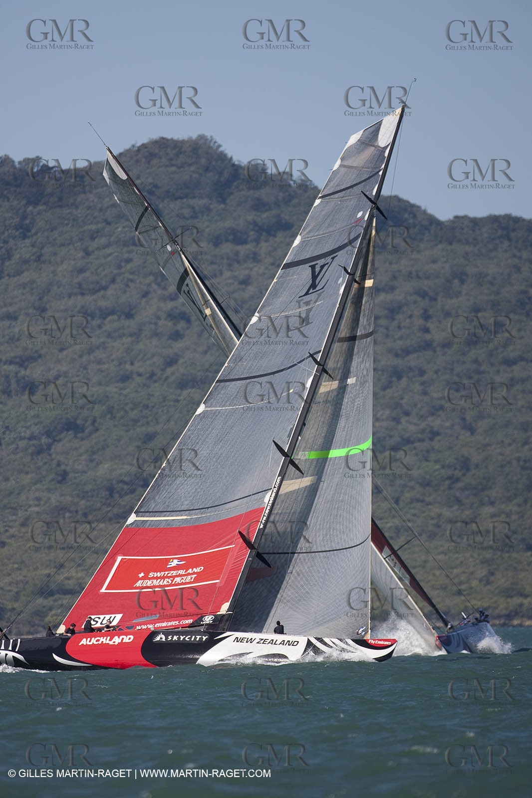 08 02 2009 - Auckland (NZL) -  Louis Vuitton Pacific Series -  Racing Day 8 - Round Robin 2