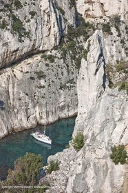 03 05 2009 - Marseille (FRA, 13) - Les Calanques - En Vau - Le doigt de Dieu
