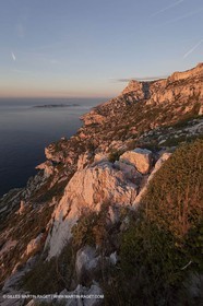 Décembre 2009 - Marseille (FRA) - Les Calanques - Massif de la Melette depuis le col de Cortiou