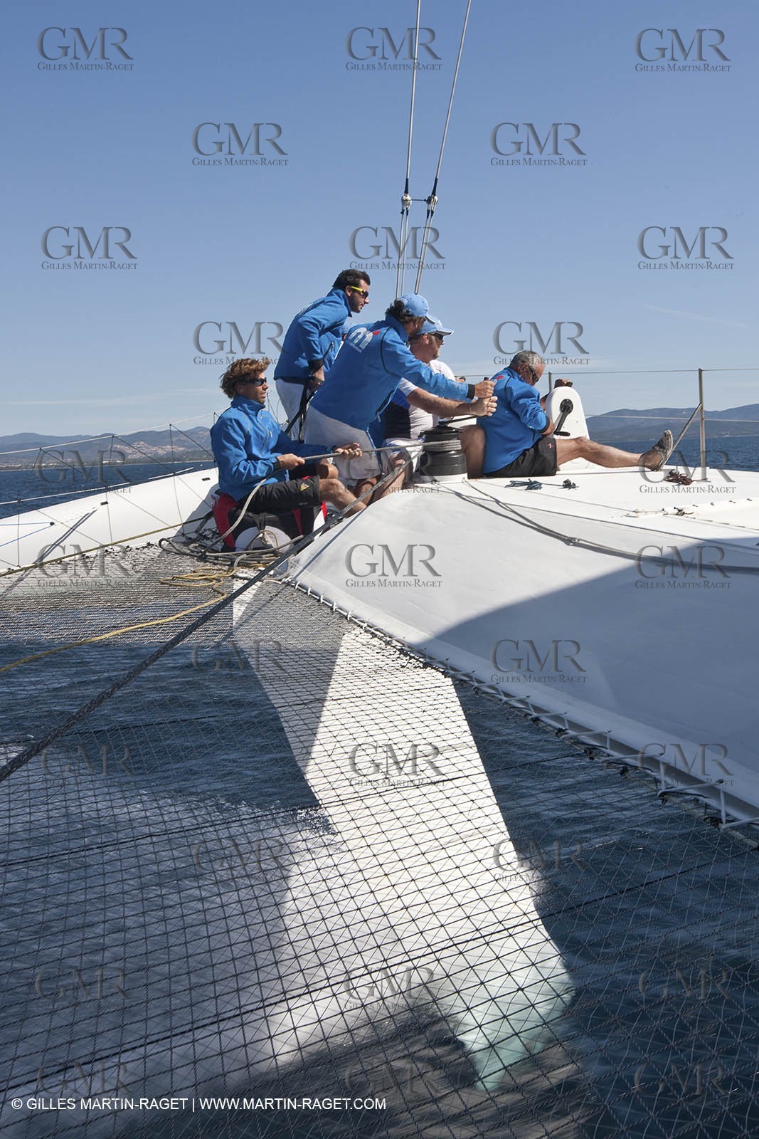 05 09 2009 - Hyères (FRA, 83) Hydroptère beat the overal sailing speed record with a run at 51,36 knts ( subjet to ratification by WSSRC)