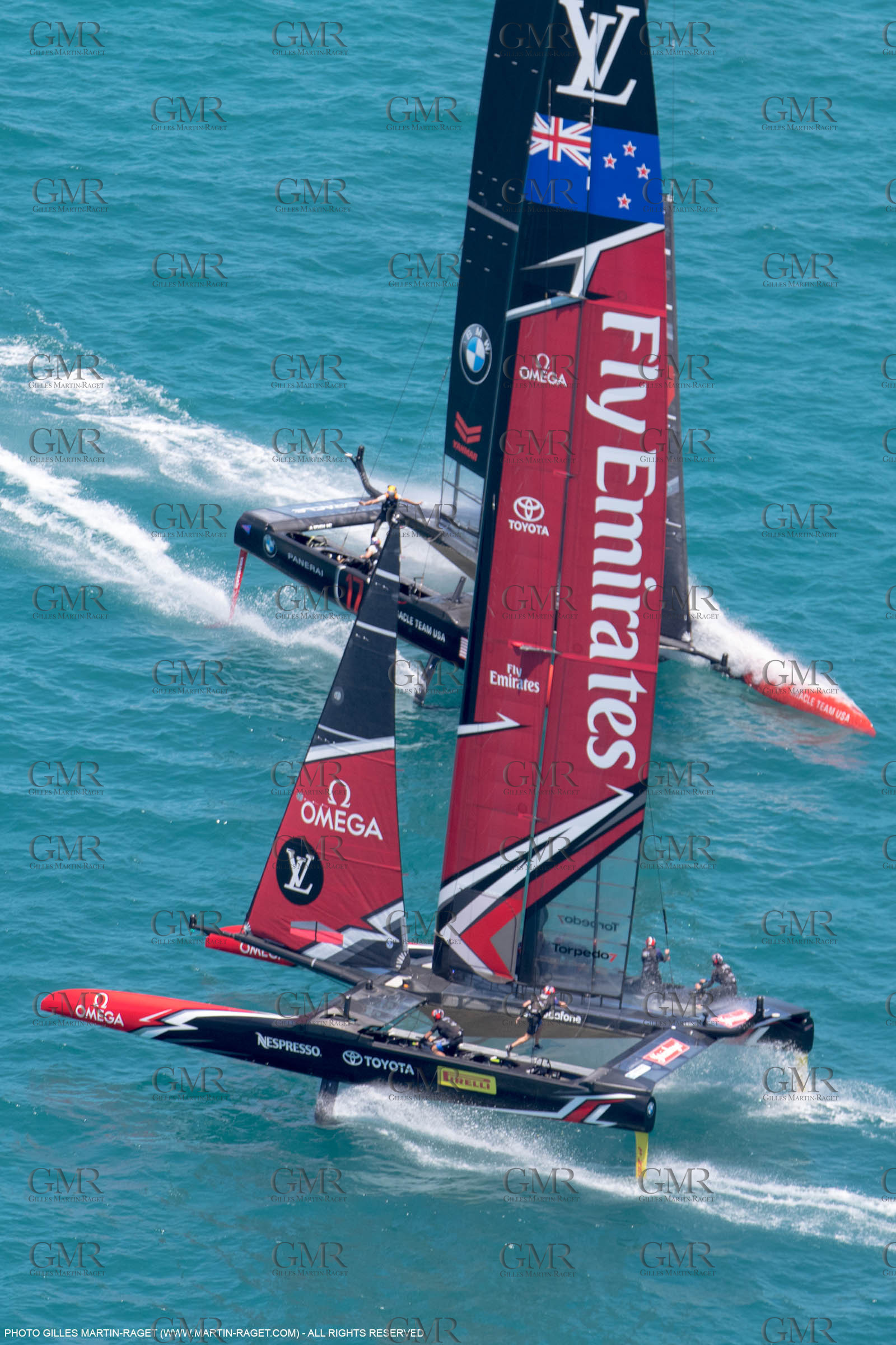 18 06 2017 - Bermuda (BDA) - 35th America's Cup 2017 - 35th America's Cup Match Presented by Louis Vuitton