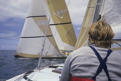 Sailing, Yacht Racing, America's Cup XVII, Fremantle (AUS,WA), 1987, Challenge France