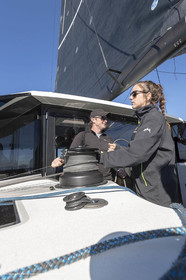 05 02 2019, La Grande Motte (FRA,34), Gunboat 68 sail testing  2