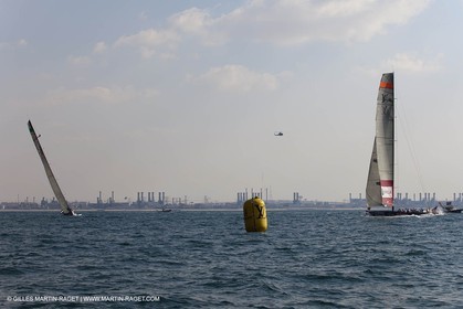 21 11 2010 - Dubai (UAE) - Dubai Louis Vuitton Trophy -  Round 2 - BMW ORACLE Racingg Vs Emirates Team New Zealand