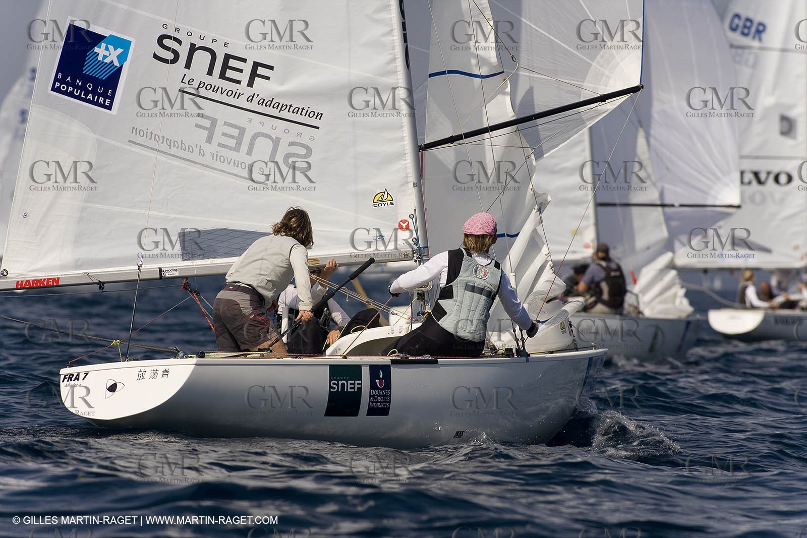 25 04 2007 - 2007 Semaine Olympique Française - Hyères (South of France) - Day 4 - Team France - Yingling - Le Helley-Deplanque-Lepesant