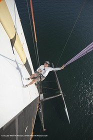 19 11 2009 - San Diego (USA, CA) - 33rd America's Cup - BMW ORACLE Racing - Wing Trials, Day 6