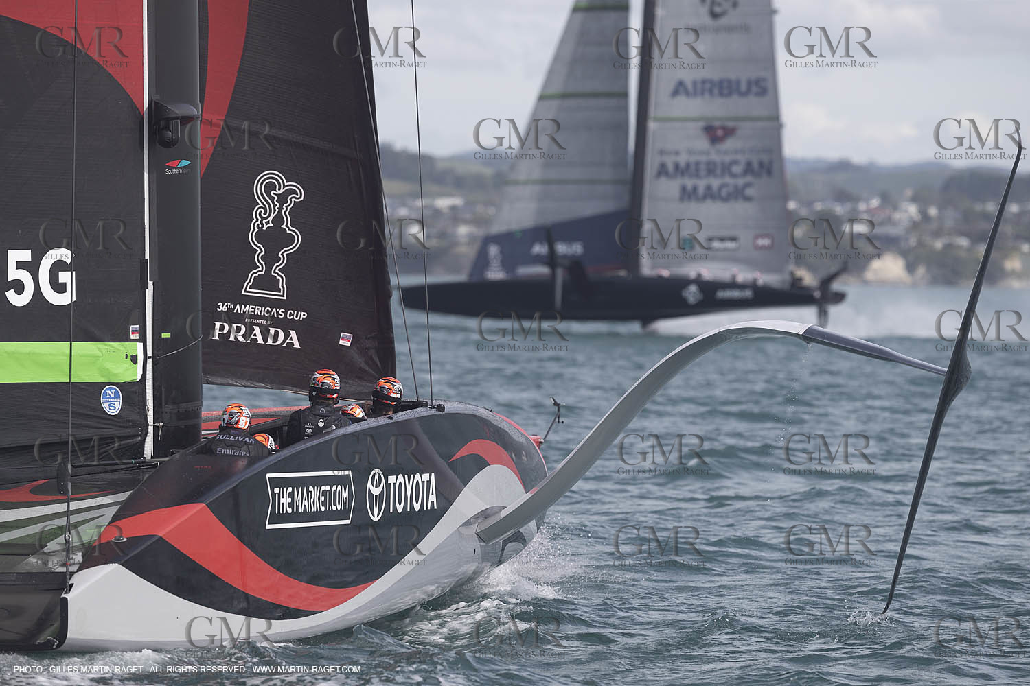 08 12 2020 - Auckland (NZL) - 36th America's Cup - Practice Sessions - Day 1