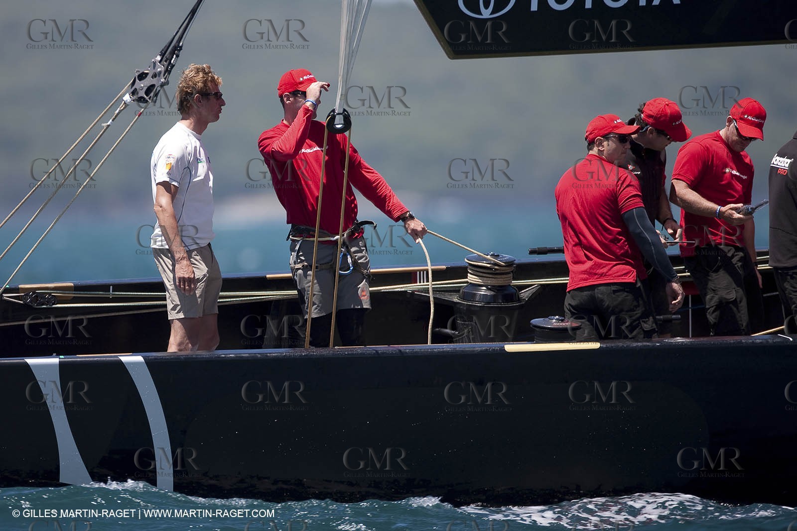 21 01 2009 - Auckland (NZL) -  Louis Vuitton Pacific Series - BMW ORACLE Racing - Training