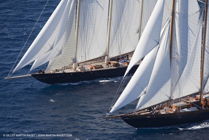 27 09 2010 - Saint Tropez (FRA,83) - Voiles de Saint Tropez - Creole vs Atlantic