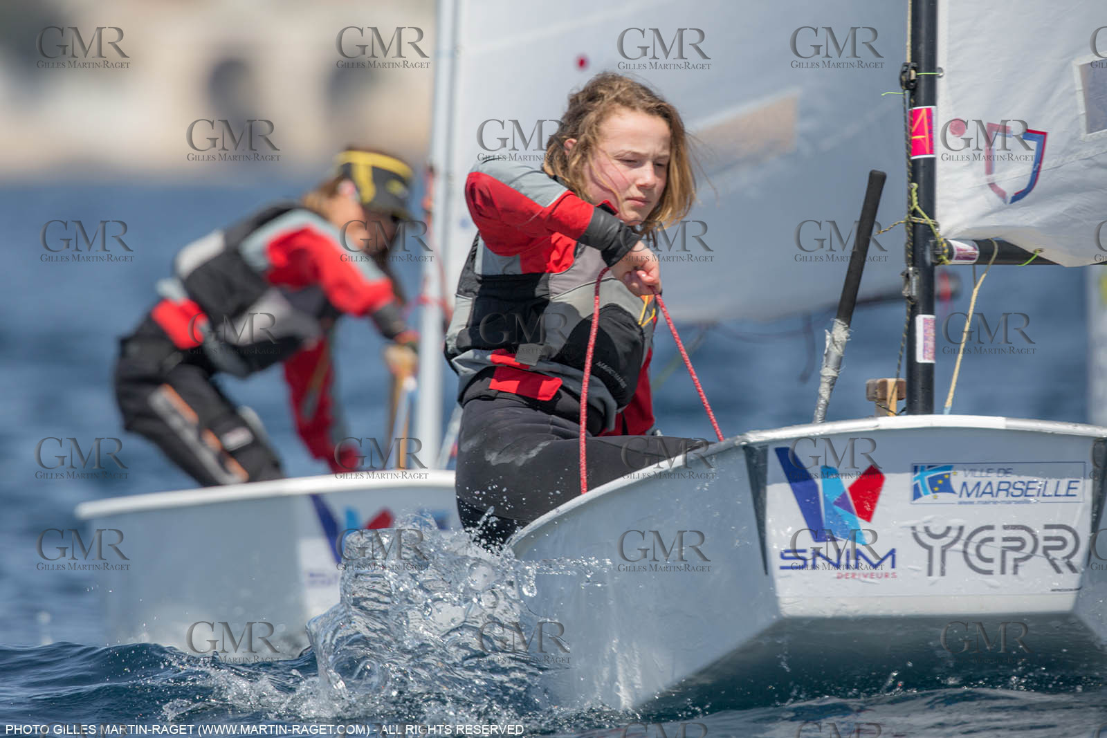 14 04 2016, Marseille (FRA,13), SNIM Dériveurs, Coupe Internationale de Printemps Optimist, Day 4