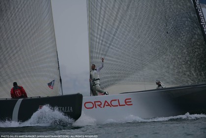 26 04 2007-Valencia (Spain)- 32nd America's Cup - Louis Vuitton Cup - RR1 - Day 11 - BMW ORACLE Racing