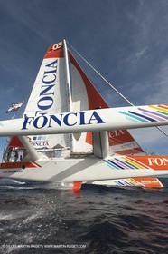27 09 2012 - Marseille (FRA,13) - Alpari World Match Race Tour - Match Race France 2012 - Day 3 - Quarter finals - Matc Racing specialists sail on Foncia