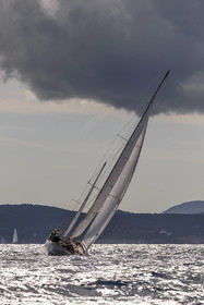 25 09 2022, Saint-Tropez (FRA, 83), Les Voiles de Saint-Tropez 2022, Arrivée des bateaux et de la Coupe d'Automne du Yacht Club de France