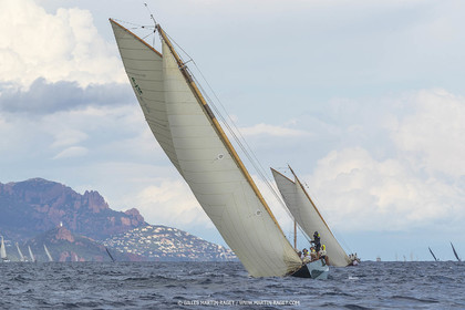 25 09 2022, Saint-Tropez (FRA, 83), Les Voiles de Saint-Tropez 2022, Arrivée des bateaux et de la Coupe d'Automne du Yacht Club de France