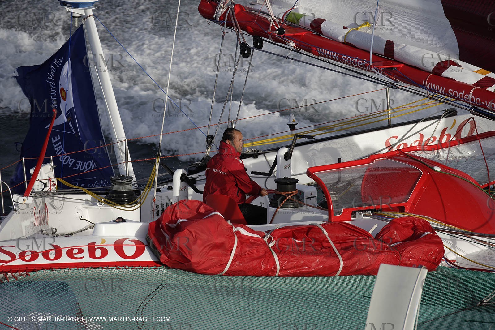 11 10 2008  -Lorient (FRA)  -  Multis Orma - Sodebo (Thomas Coville) - Route du Rhum 2006 training