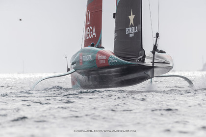12:10 2024, Barcelona (ESP), Louis Vuitton 37th America's Cup, Final Match, Race Day 1, Race 1