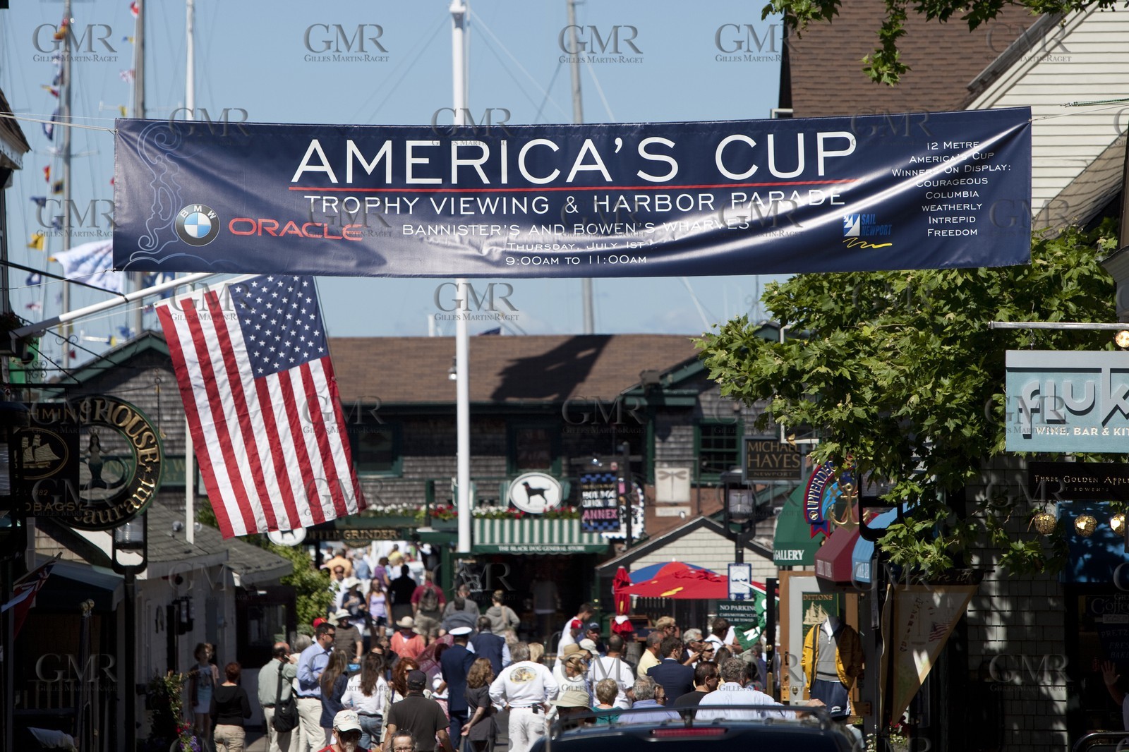 01 07 2010 - Newport (USA,RI) - 33rd America's Cup - BMW ORACLE Racing - East Coast Victory Tour - Day 4