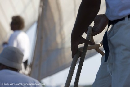 01 10 2011 - Saint Tropez (FRA,13) - Voiles de Saint Tropez 2011 - Classic Yachts - Day 5 - Onboard Mariquita
