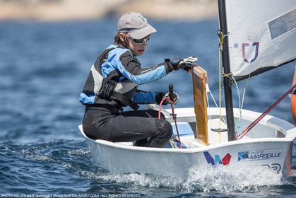 14 04 2016, Marseille (FRA,13), SNIM Dériveurs, Coupe Internationale de Printemps Optimist, Day 4