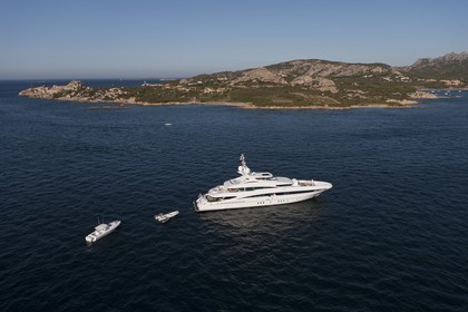 18 08 2011 - La Maddalena (ITA, Sardinia) - Motor yacht Inception
