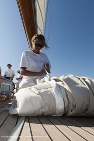 01 10 2011 - Saint Tropez (FRA,13) - Voiles de Saint Tropez 2011 - Yachts classiques - Jour 5 - A bord Mariquita